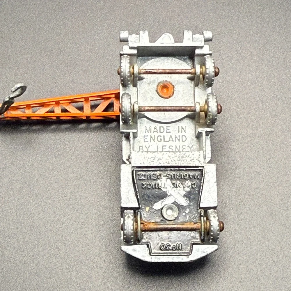 Vintage Lesney Matchbox Lot No 30 Crane‎ No 46 Pickfords No 25 BP Tanker England